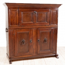 Castle Cupboard in Oak, Northern Europe, c. 1700's with additions