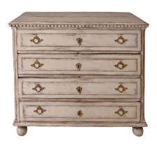 18th Century Painted Commode or Chest of Drawers