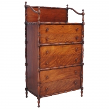 Edwardian Tall Chest of Drawers, circa 1900