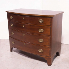 American Bow Front Chest of Drawers