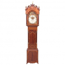 English Regency Clock, Decorative Painting by Finnemore of Birmingham