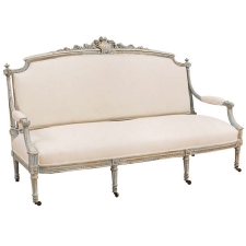 Painted French Louis XVI Style Sofa, c. 1880