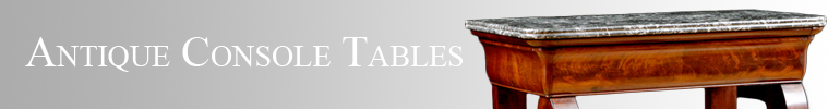 Console & Sofa Tables