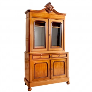 Custom Conversion of Antique Belgian Bookcase