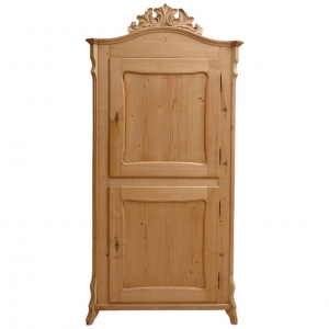 19th Century Louis Philippe Pine Armoire