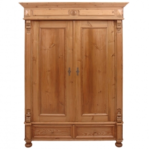 19th Century Pine Armoire