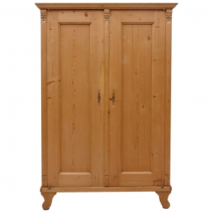 19th Century Austrian Armoire in Pine