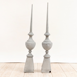 French Antique Steeples in Zinc