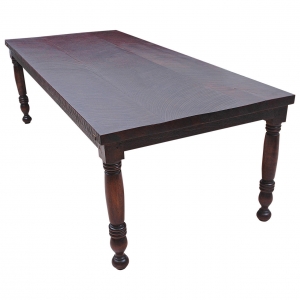 Bonnin Ashley Custom Farm House Dining Table in Black Walnut