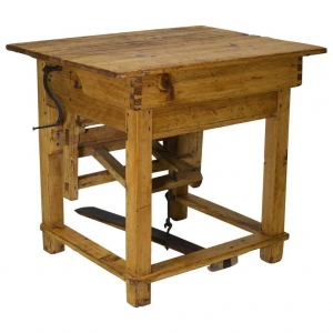 18th Century Austrian Table Mangle or Clothes Press