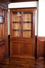 Custom Millwork - Pair of Bookcases in Walnut, c. 1900