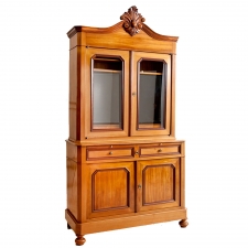 Custom Conversion of Antique Belgian Bookcase