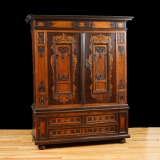 17th Century German Renaissance Armoire
