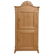 19th Century Louis Philippe Pine Armoire