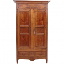 French Directoire Armoire in Walnut