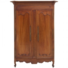 Antique Louis XVI Pays de la Loire Armoire in Cherry, circa 1800