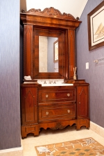 Custom American Victorian Cabinet in Rosewood, c.1860