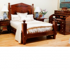 Empire Bed in Mahogany, c. 1840