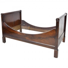 French Empire Daybed in Mahogany, circa 1800