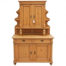 Antique Pine Gründerzeit Buffet Cupboard, circa 1880