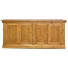 Bonnin Ashley Custom-Made English-Style Sideboard / Credenza in Repurposed Pine