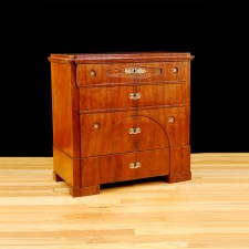 Swedish Empire Chest of Drawers with Secretaire