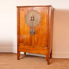 Qing Dynasty Cabinet in Elm, c. 1900