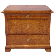 Swedish Biedermeier/Empire Chest of Drawers in Birch, c. 1825