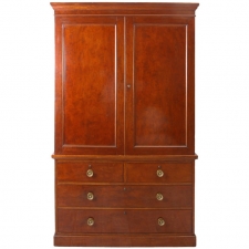 English Linen Press, circa 1840