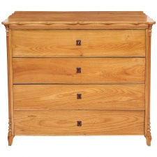 Austrian Biedermeier Chest of Drawers in Ash, circa 1815