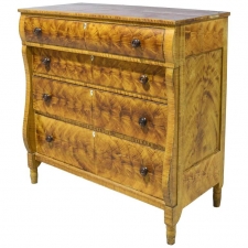 Lancaster County American Empire Faux-Grained Chest of Drawers, circa 1830