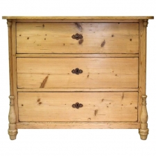 Louis Philippe Chest of Drawers in Pine, Germany, circa 1840