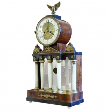 American Federal Neoclassical Mantle Clock, New England, circa 1810