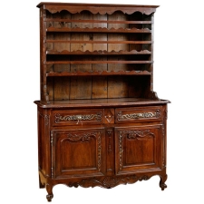 18th Century Louis XV French Cupboard in Walnut