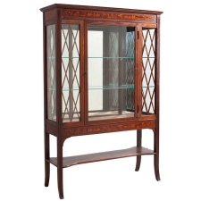 American Curio/Vitrine in Mahogany, c. 1900