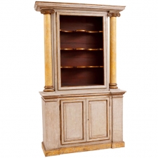 19th Century Italian Neo-Classical Painted Cabinet
