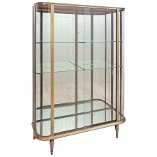 French Art Deco Vitrine or Glass Cupboard, circa 1920