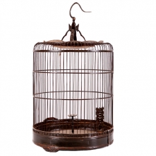 Chinese Antique Wooden Bird Cage, c. 1890