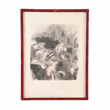 Pair of French Political Cartoons, c. 1840