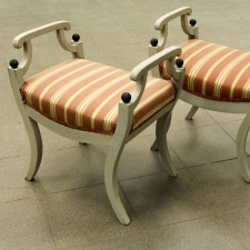 Pair of Gustavian Stools c. 1800