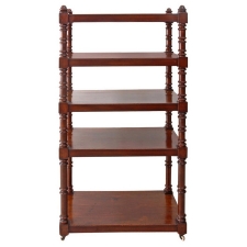 English Dumbwaiter in Mahogany, circa 1860