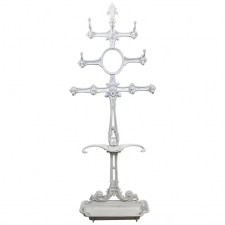 Victorian Cast Iron Coat or Hat Rack with Umbrella Stand, circa 1870