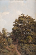 "Country House," Oil on Canvas by Georg Stoopendaal