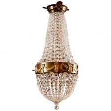 Scandinavian Tear Drop Chandelier in the Empire Style