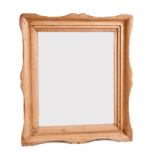 English Mirror in Pine, c. 1850