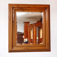 English Antique Pemberly Mirror in Pine