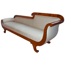 Karl Johan Biedermeier Recamier or Chaise Longue, Sweden, c. 1825