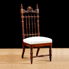 Pair of Flemish "Chaufeusse" Chairs, circa 1860