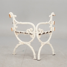 Swedish Cast Iron Garden Bench