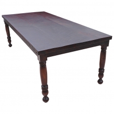 Bonnin Ashley Custom Farm House Dining Table in Black Walnut